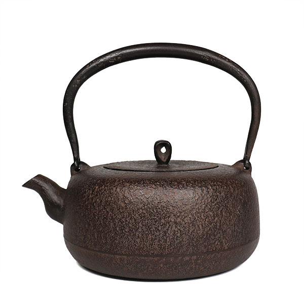 【岩戶賢一郎】平丸肌 鐵壺1.3L