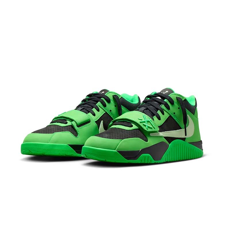 Travis Scott x Jordan Jumpman Jack "Green Spark" 聯名款 黑綠色 倒鉤 男鞋 IM9113-300 [台灣現貨]
