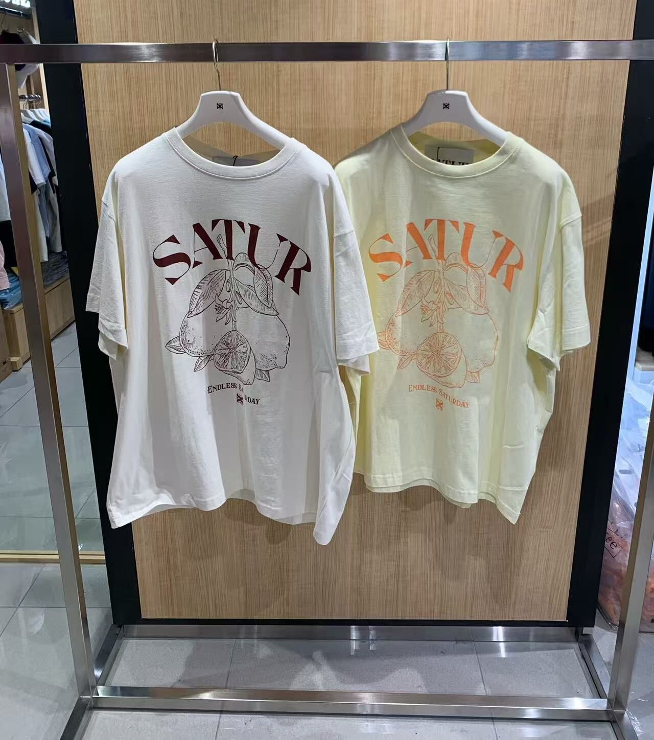 【直播】SATUR LX040209 男女同款短袖上衣