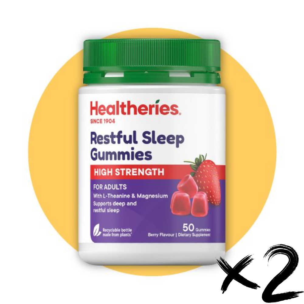 HKFG0405-027 Healtheries 高強度安眠軟糖 50粒 2件裝-14108 (A27)
