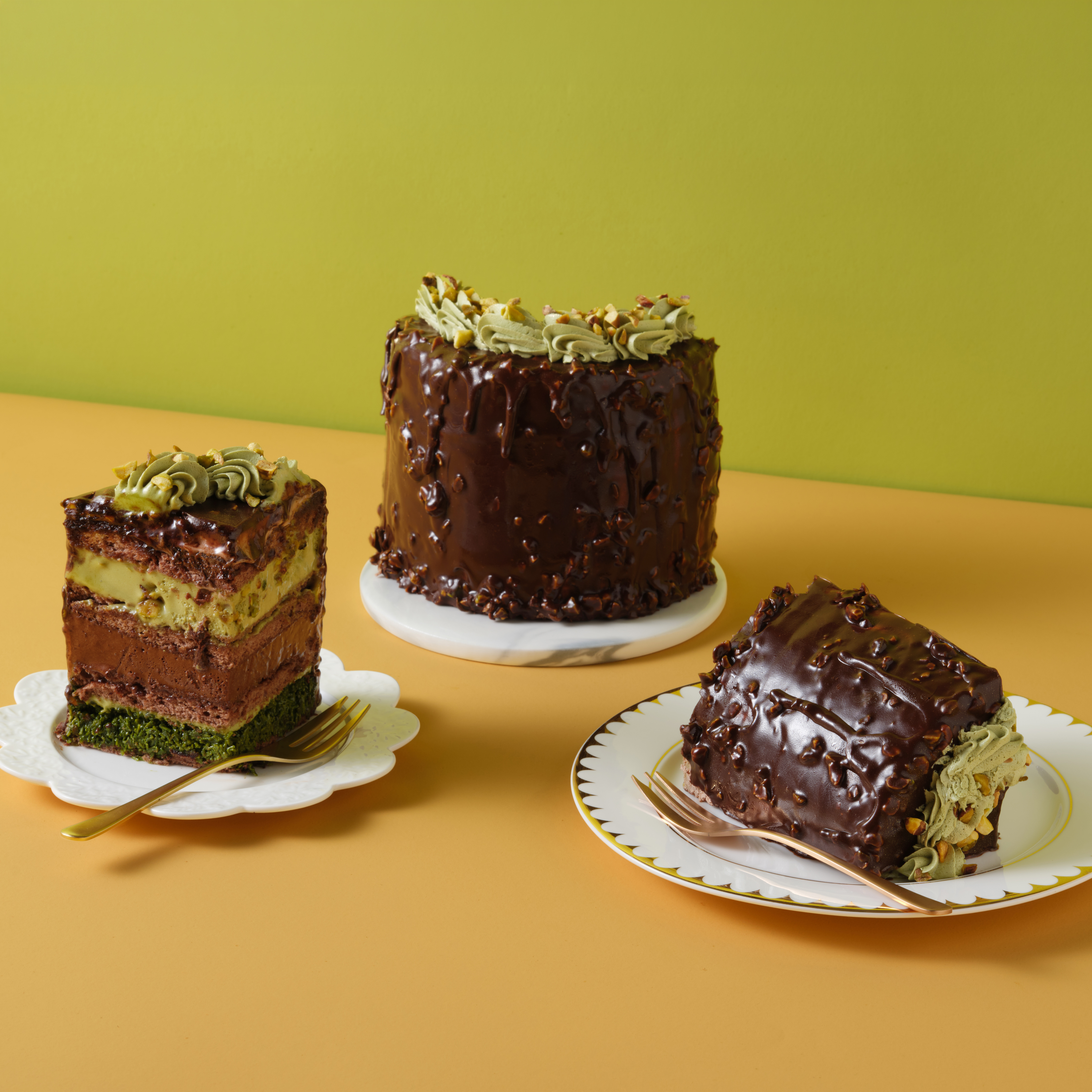 Dubai Chocolate Cake