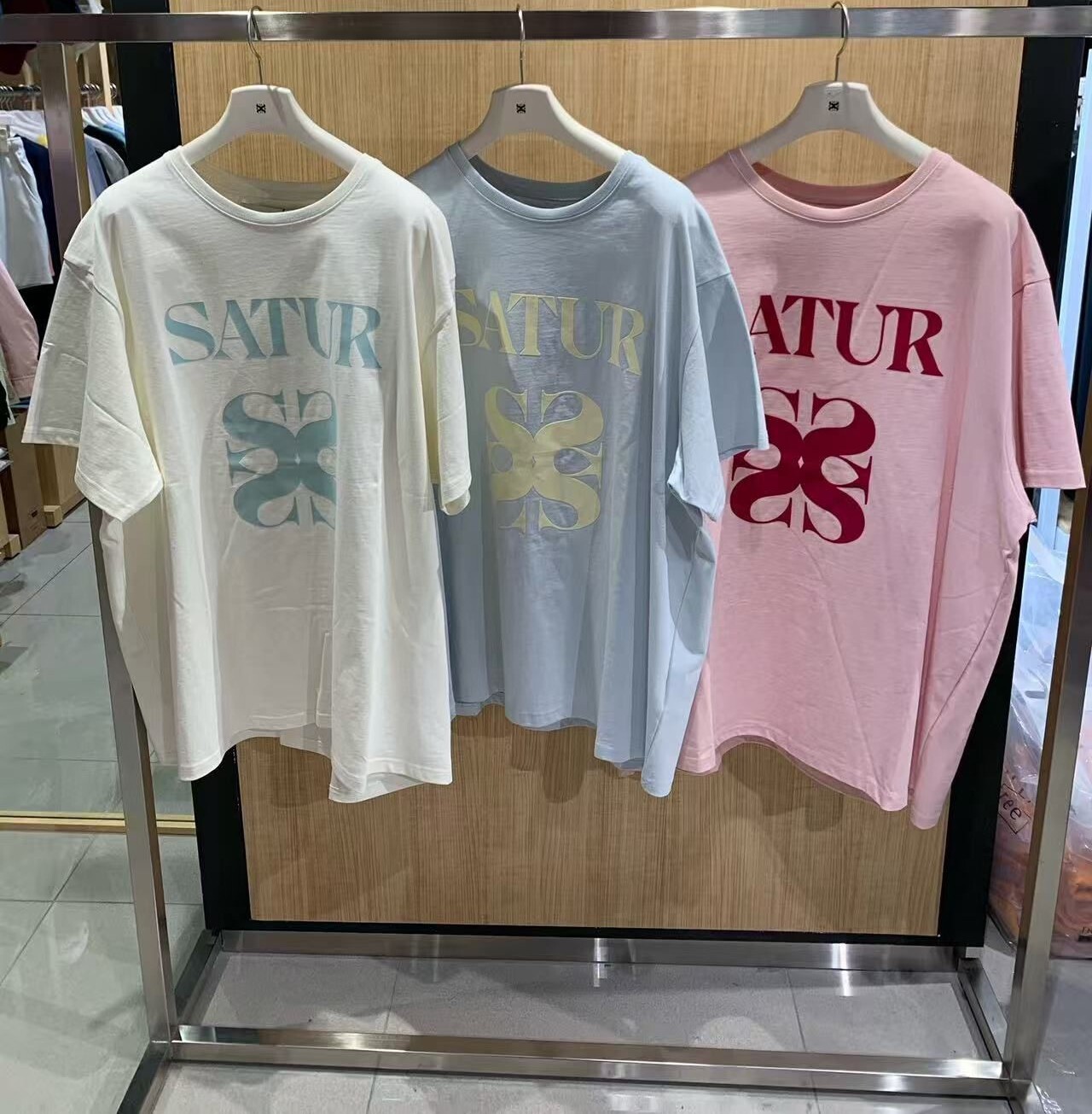 【直播】SATUR LX040214 男女同款短袖上衣