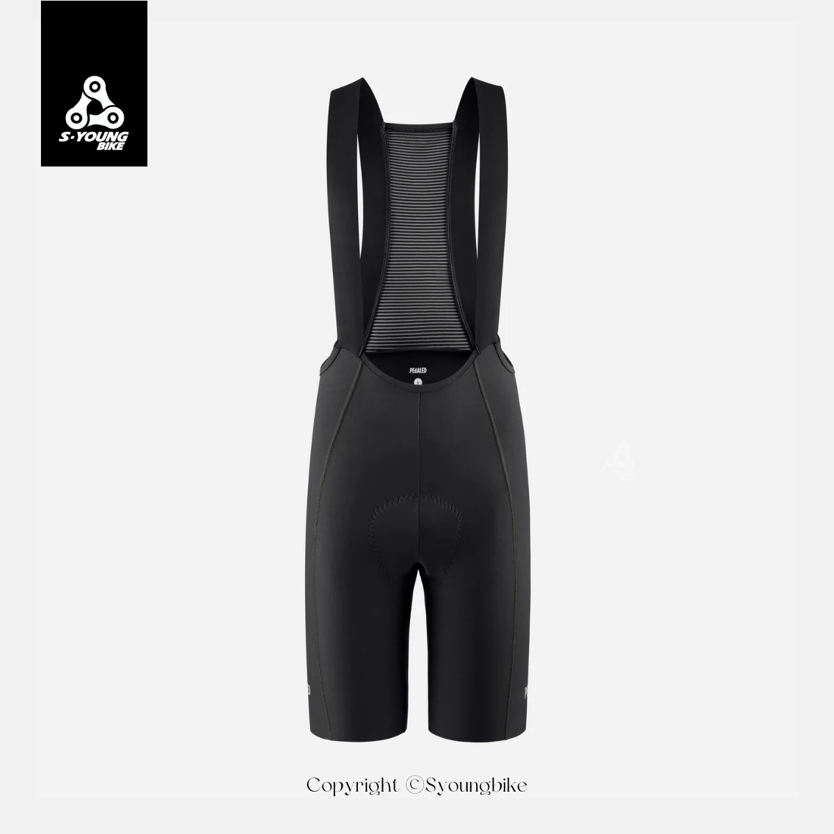 【PEdALED】Element Bib Shorts 男吊帶短車褲 / Black 經典黑