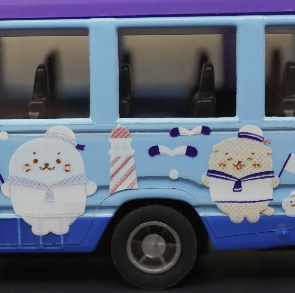 香港合金車/迴力車 - 海豹小白 小巴