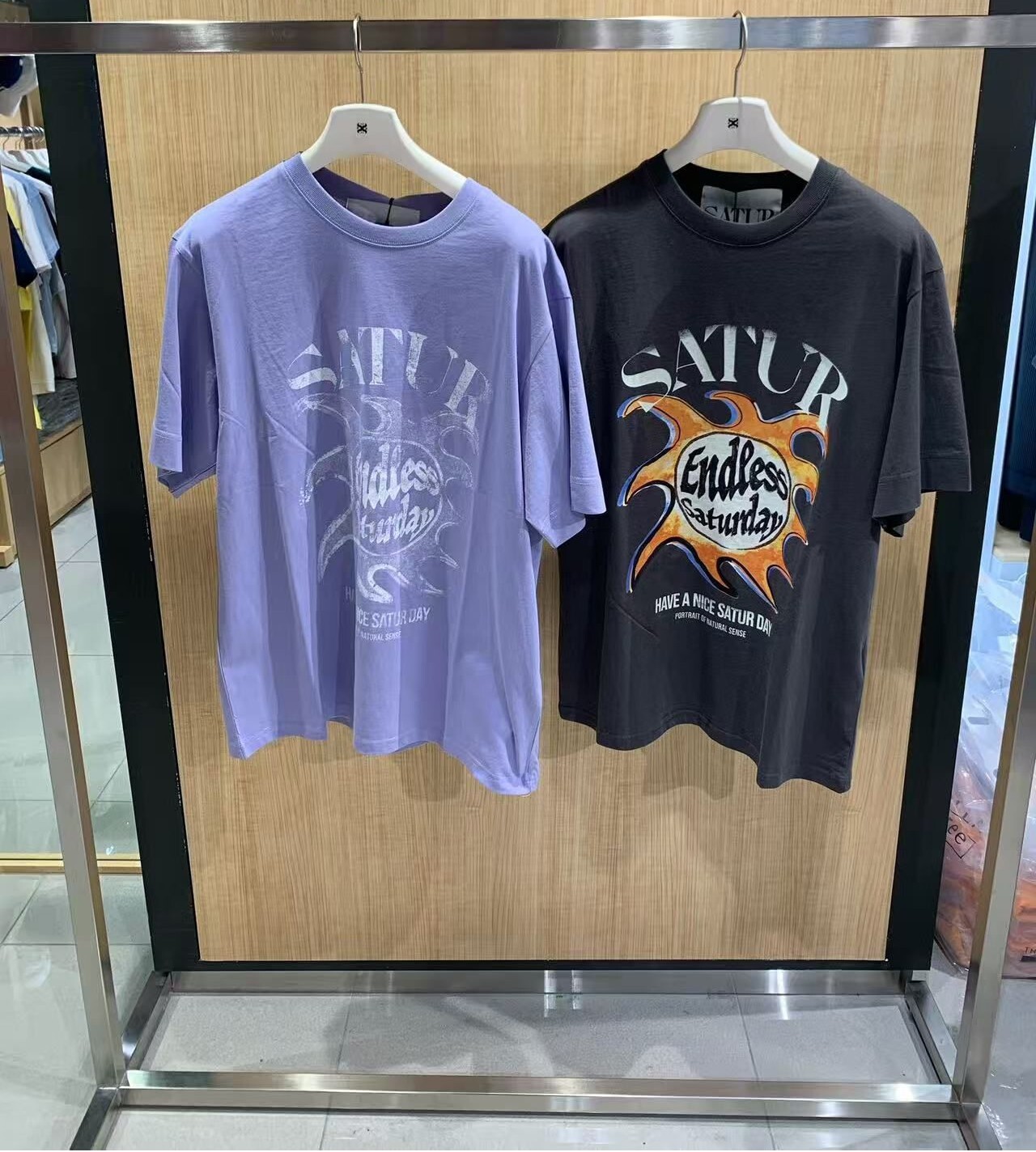 【直播】SATUR LX040216 男女同款短袖上衣