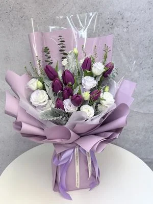 W - 9枝紫色鬱金香_TUP55001