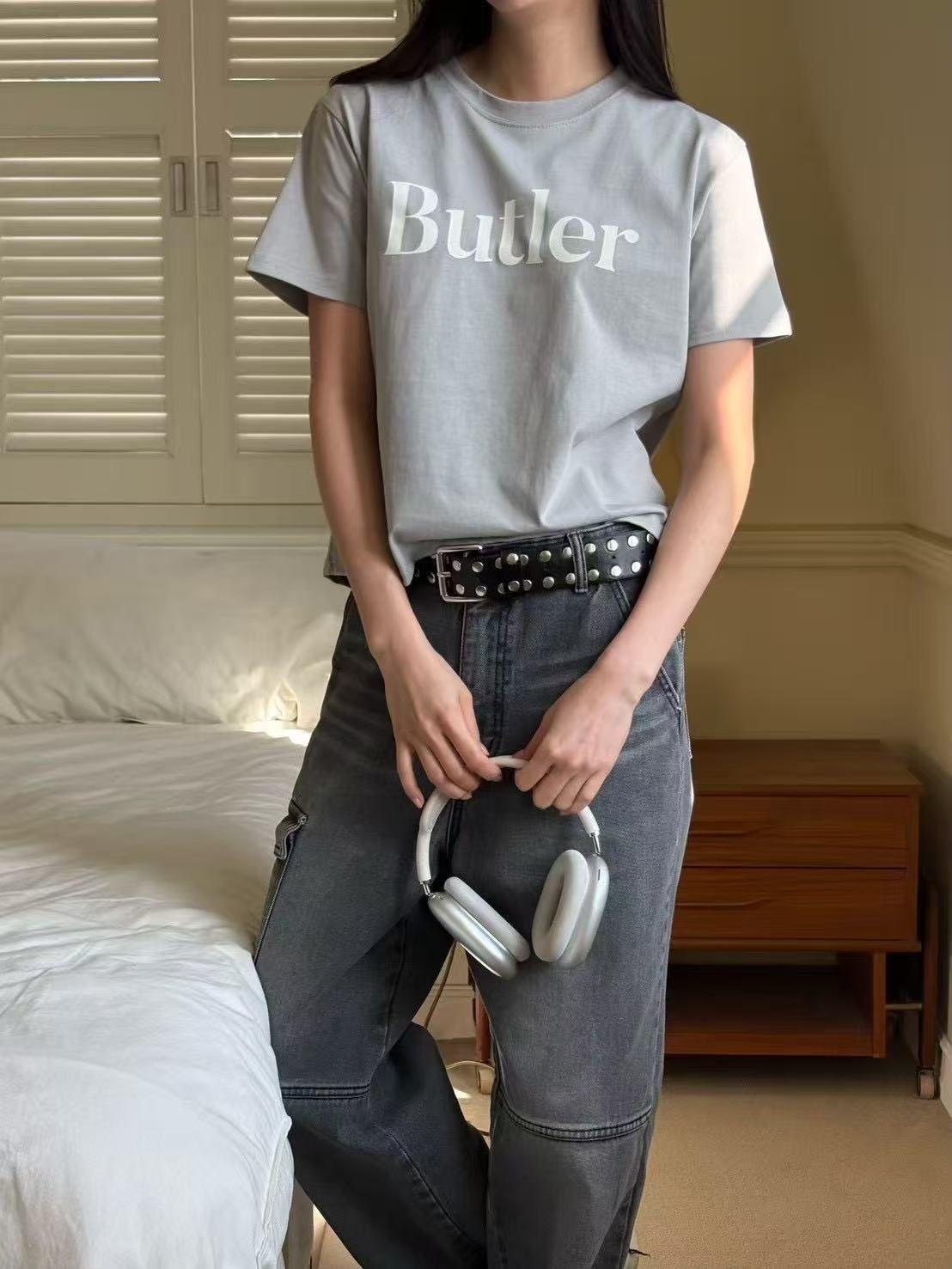 061 正韓Butler質感短T