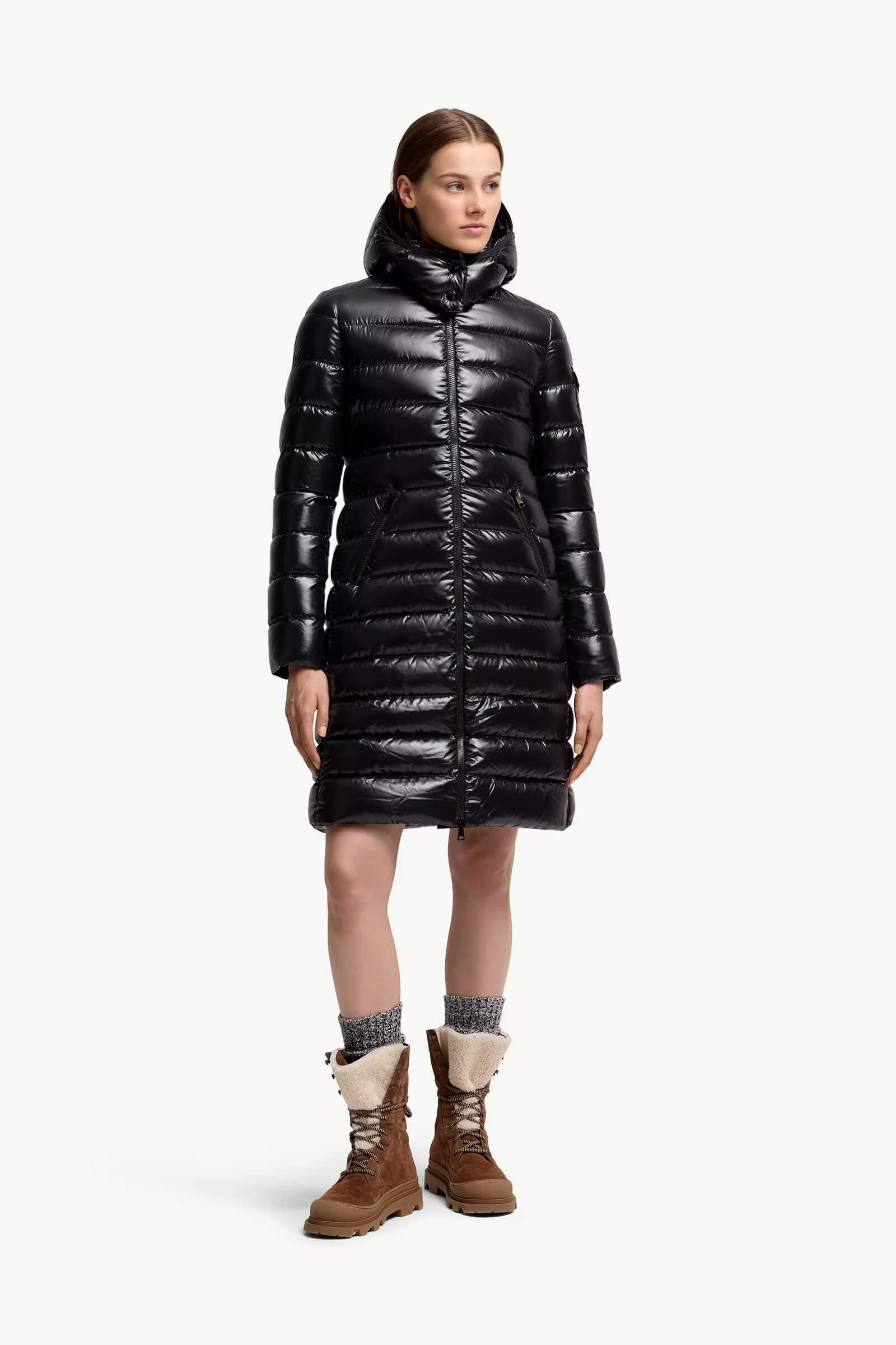 Moncler Moka 女款長版羽絨外套
