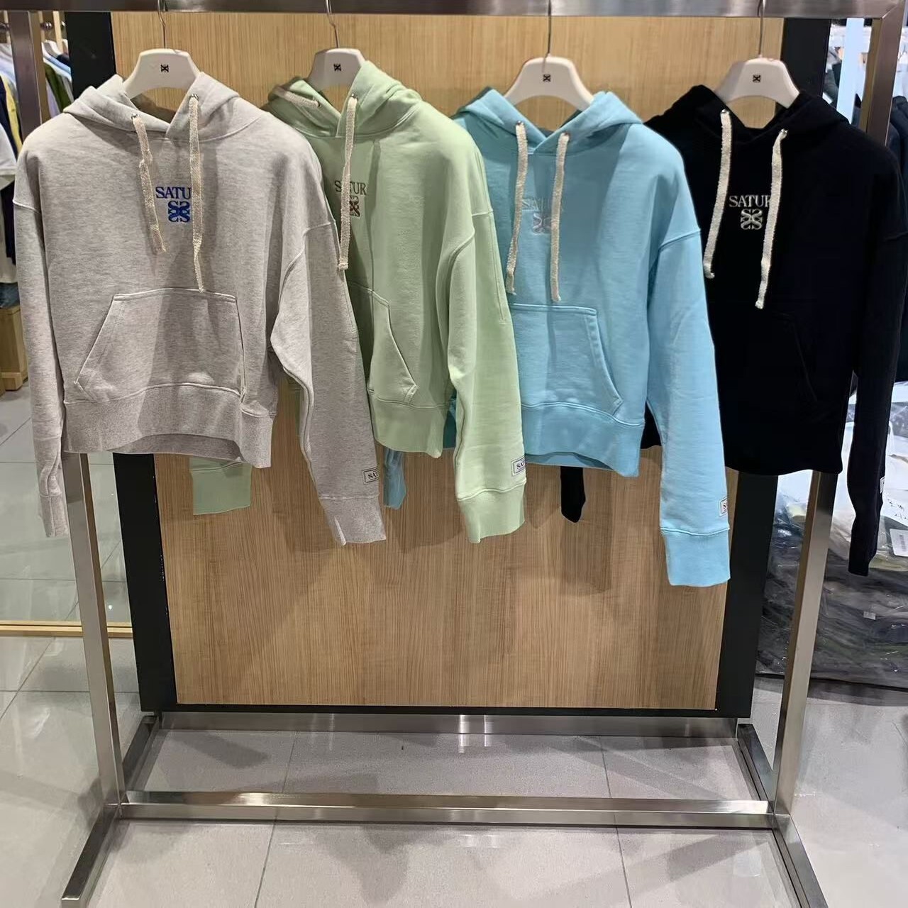 【直播】SATUR LX040217 女裝連帽衛衣