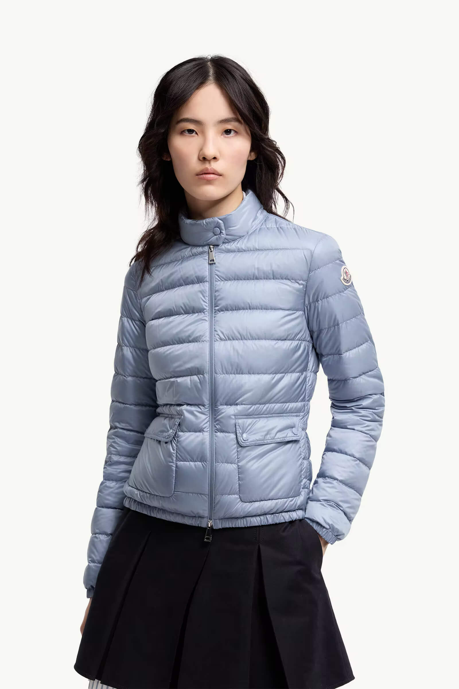 Moncler Lans 女款輕薄短版羽絨外套