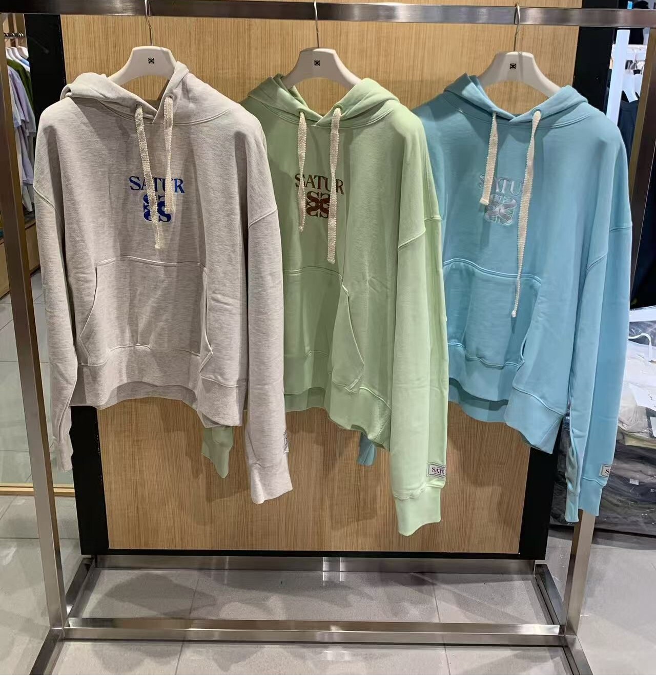 【直播】SATUR LX040218 男女同款連帽衛衣