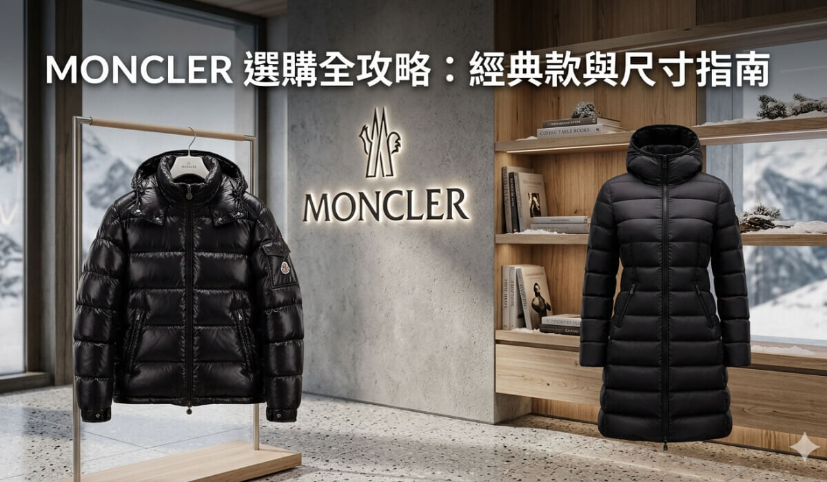 Moncler 羽絨外套經典款與選購指南