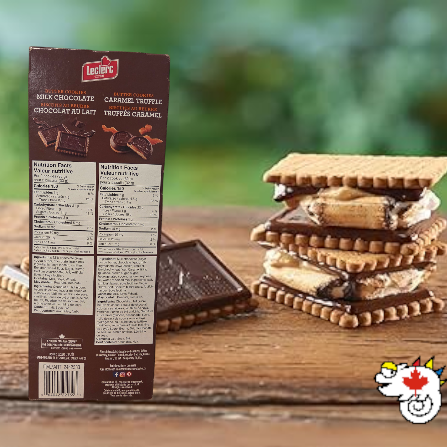 [加拿大直送] LEC Celebration Chocolate Cookie｜冠軍慶祝款巧克力餅乾 920g (逢星期日截單,7至10個工作天送貨)