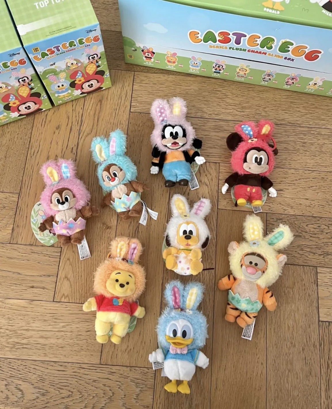 正版授權 DISNEY 迪士尼 春日彩蛋系列 復活節 吊飾 鑰匙圈 盲盒