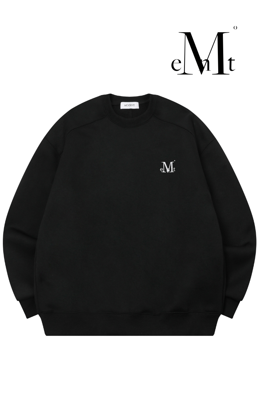 【 4/19收單 】MUCENT 經典Logo刺繡大學T 韓國