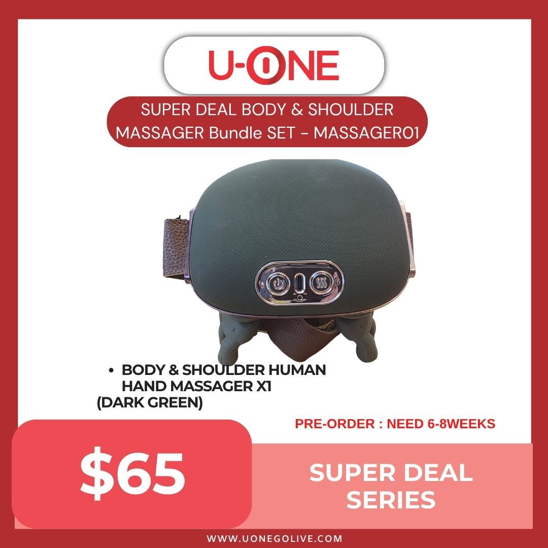 SUPER DEAL BODY & SHOULDER MASSAGER Bundle SET - MASSAGER01