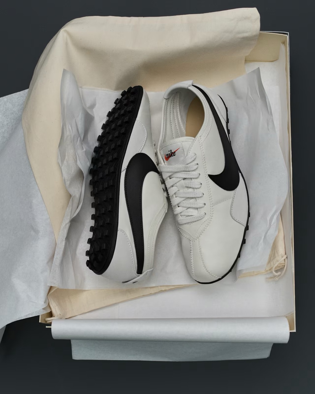 NIKE MOON SHOE OG "SOFT PEARL" 奶油白黑 珍珠白黑 月亮鞋 復刻版 女鞋 II0407-001 / 預購