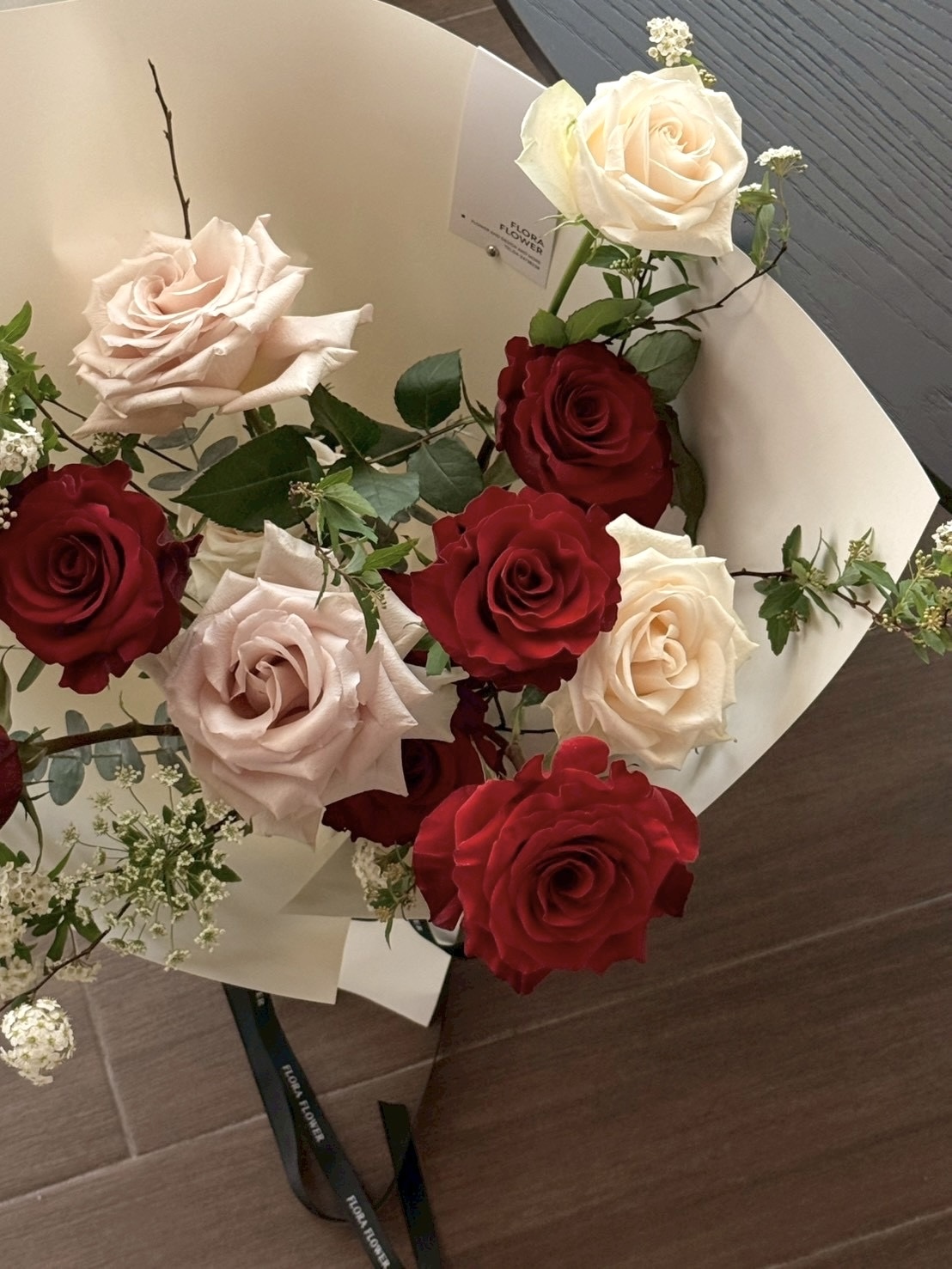 鮮花花束 - 微醺玫瑰