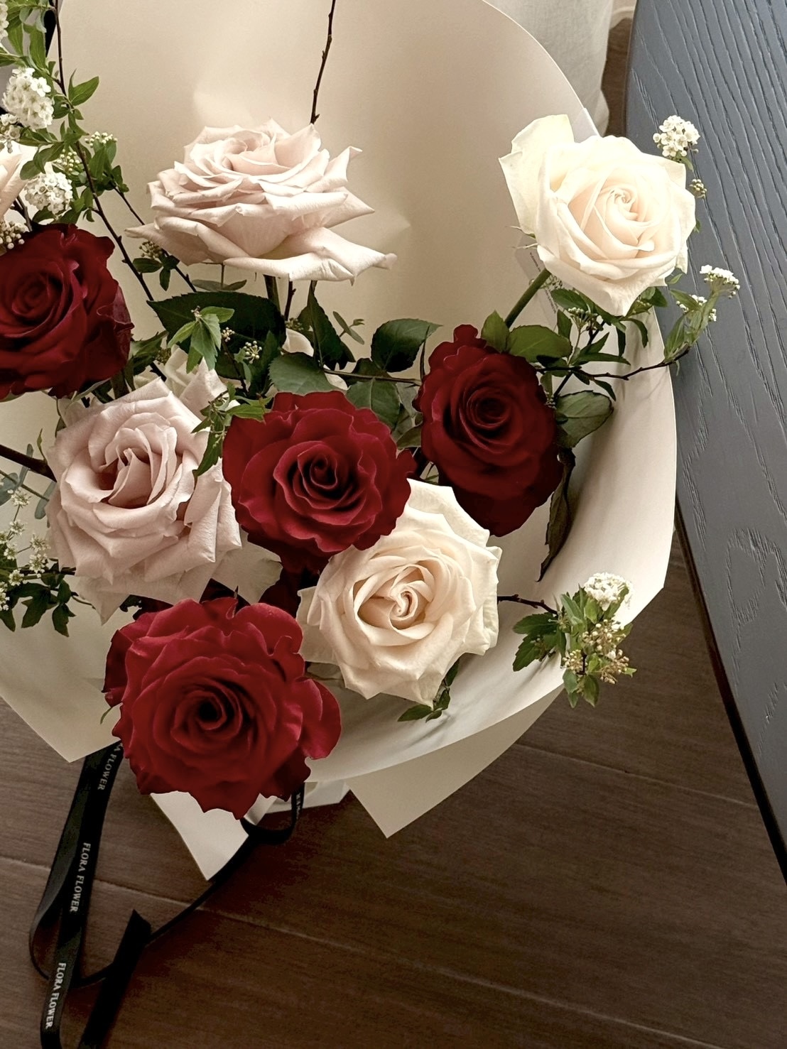 鮮花花束 - 微醺玫瑰