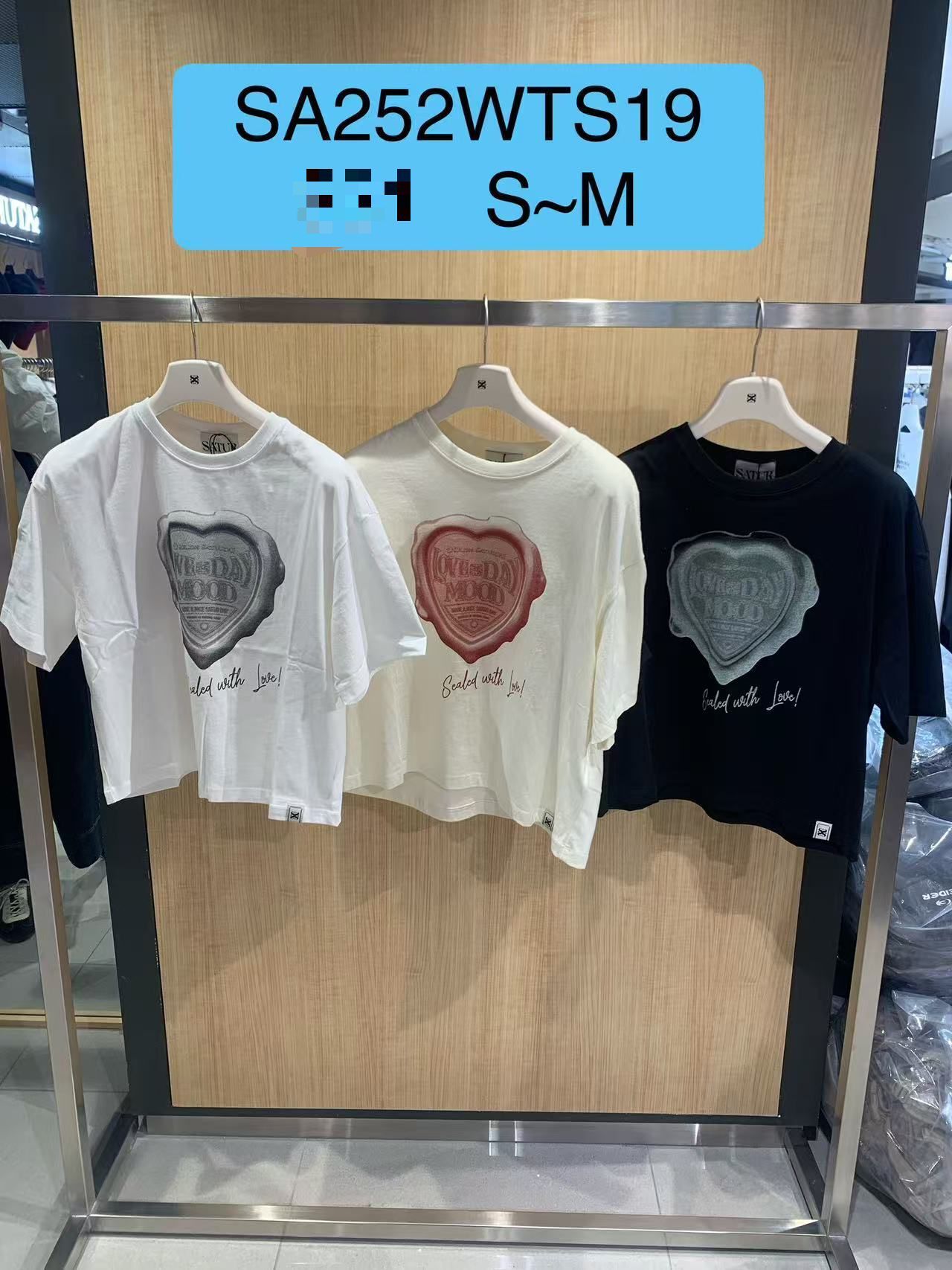 【直播】SATUR LX0402504 女裝短袖上衣