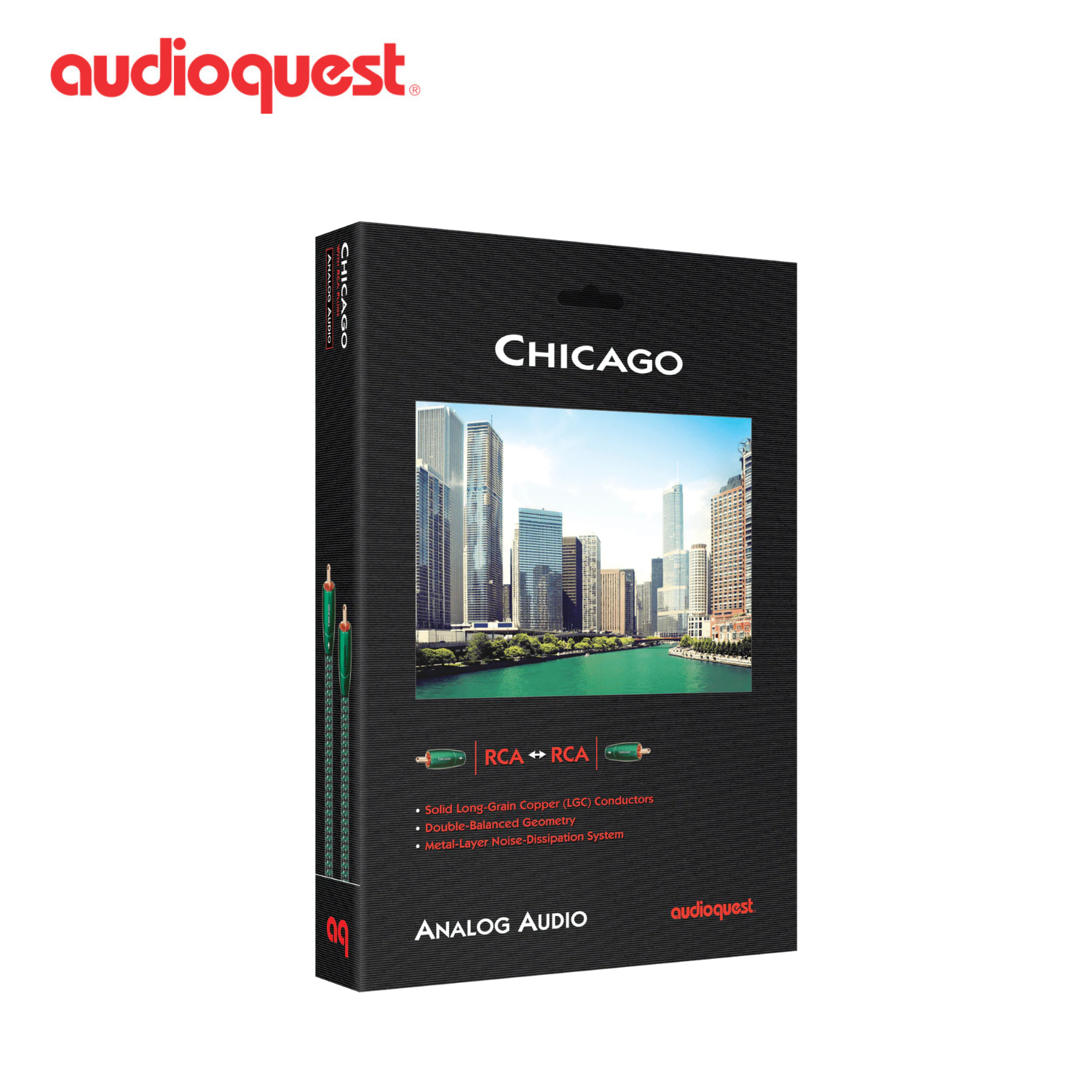 AudioQuest 芝加哥 Chicago 音頻訊號線 (RCA > RCA)