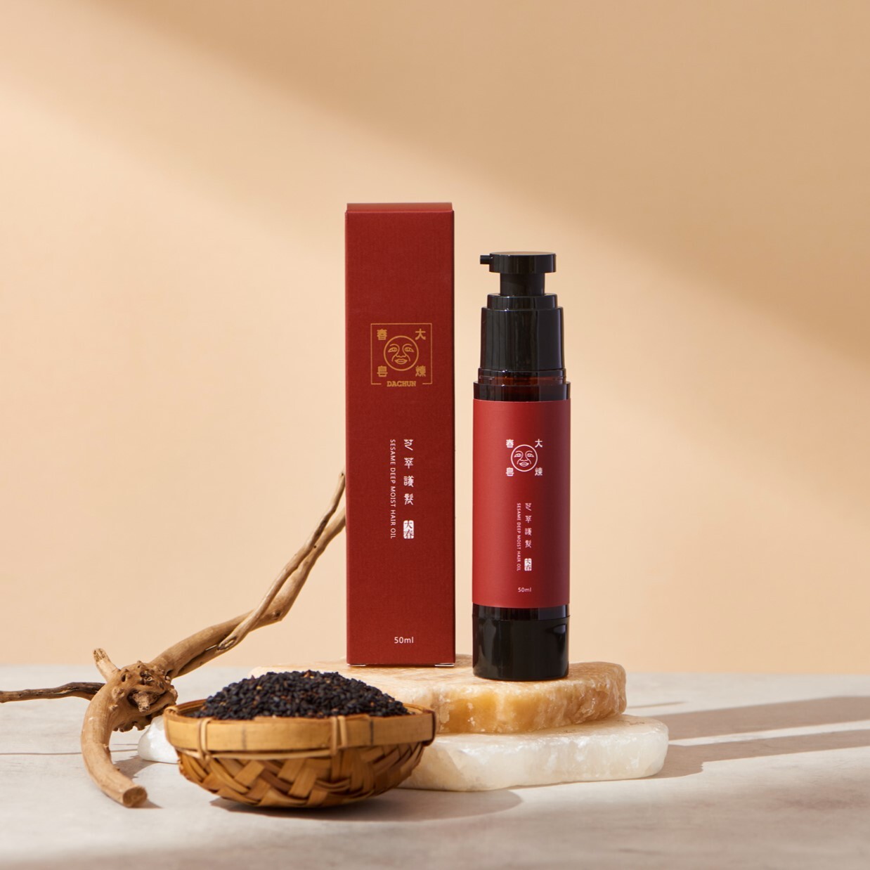 《馨香母親節髮品入門組》芝萃深層護髮油＋東洋珍萃髮餅