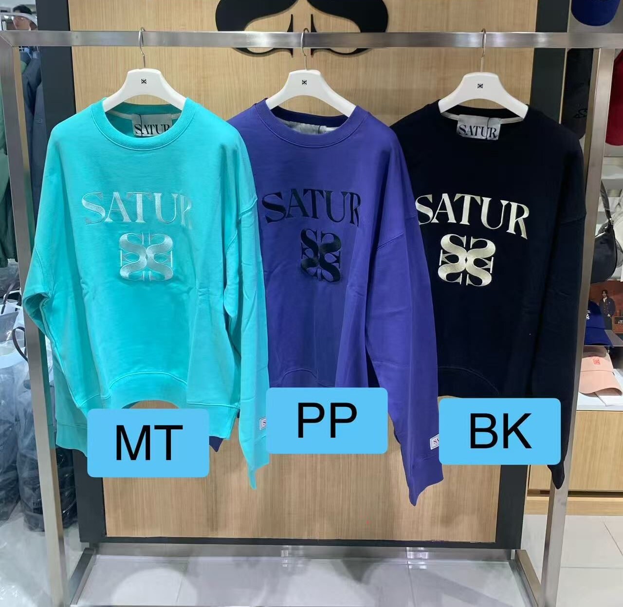 【直播】SATUR LX040226 男女同款圓領衛衣