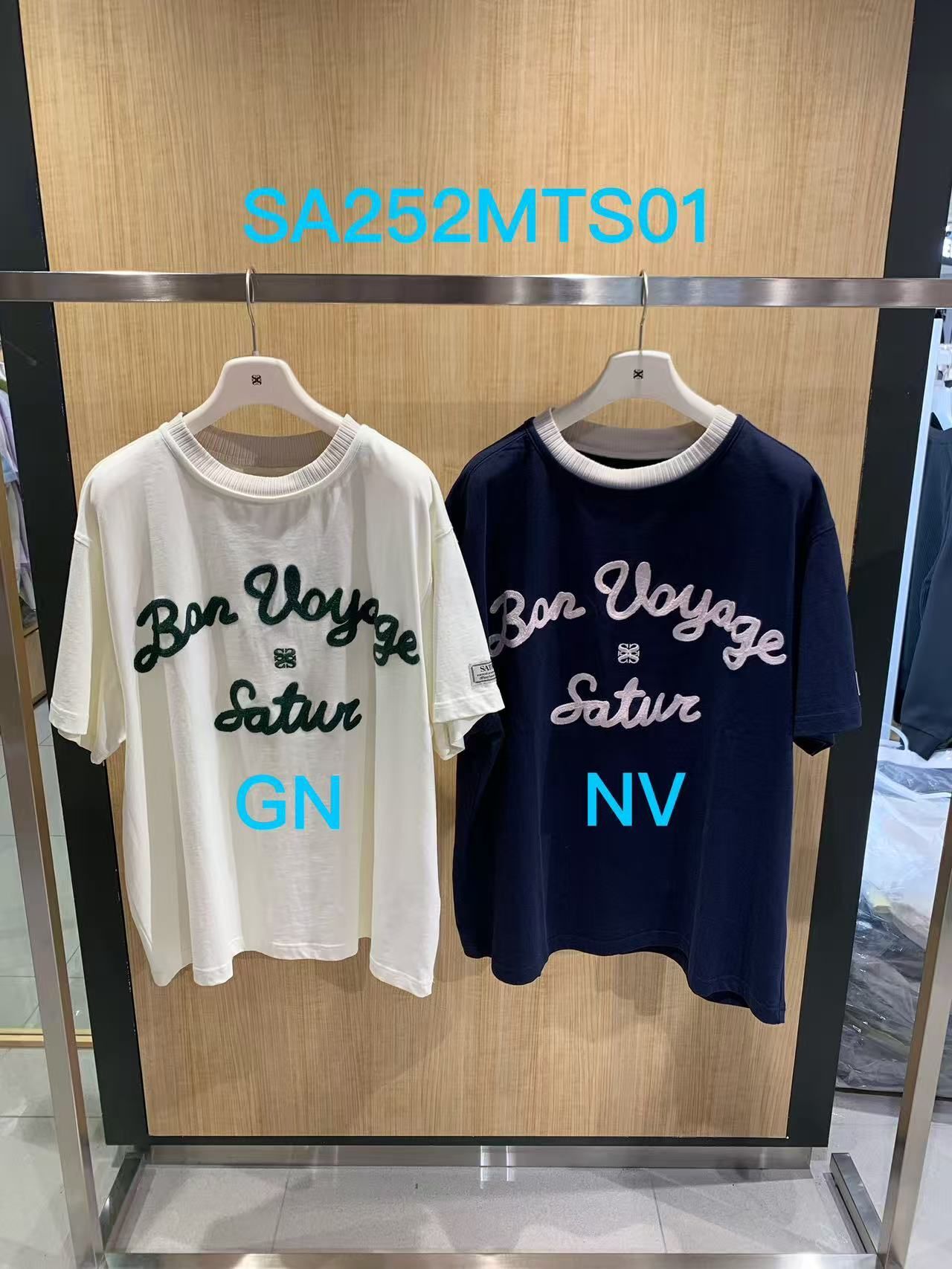 【直播】SATUR LX0402508 男女同款短袖上衣