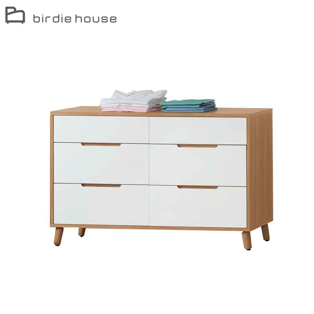 柏蒂家居-凱琪4尺六斗櫃/六抽收納置物櫃