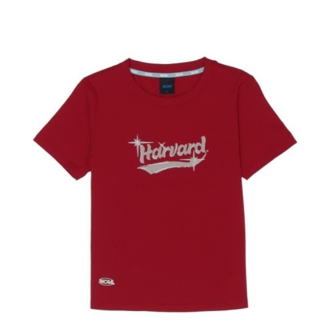 NCAA 短T 紅色 草寫 印花 短袖 女 7522100142