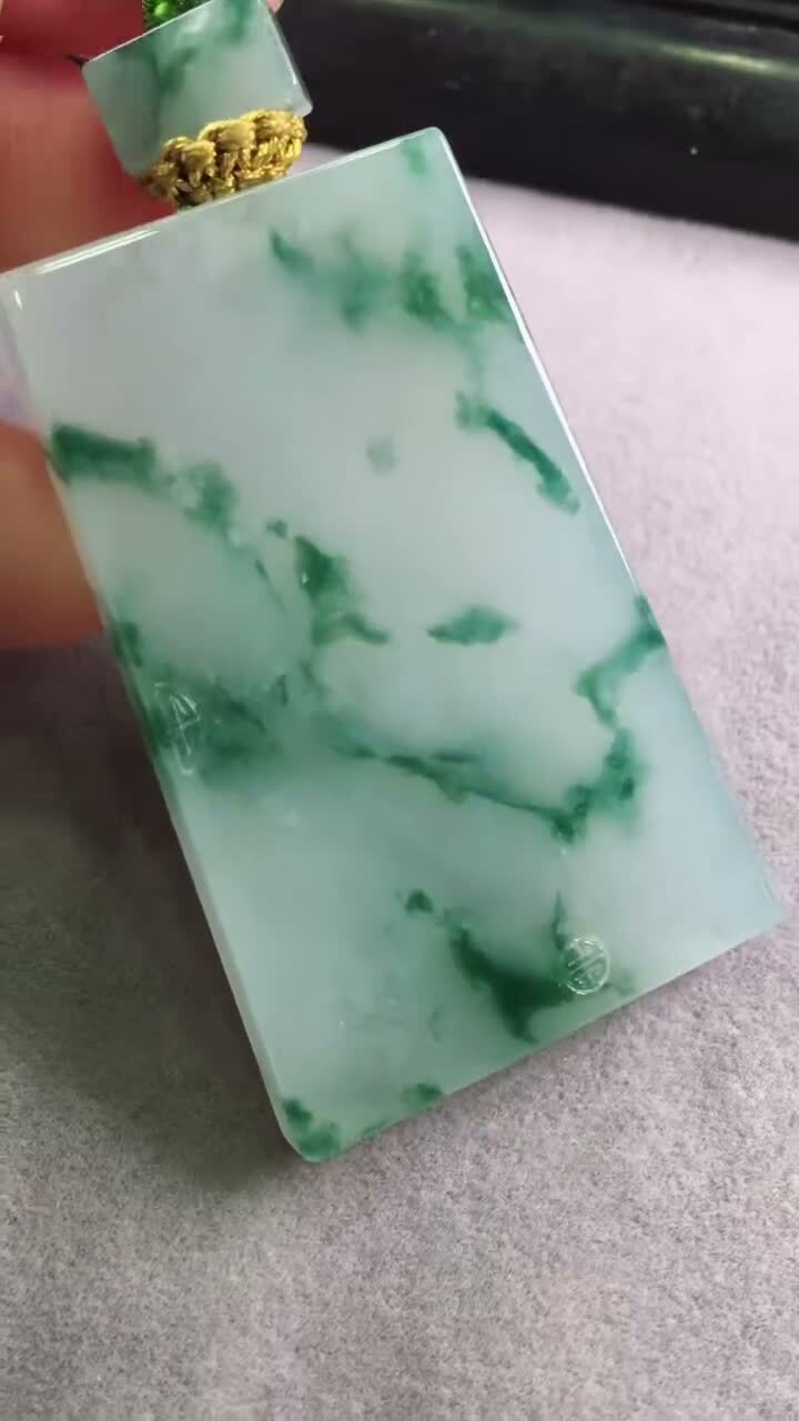 翡翠無事牌,天然翡翠A玉, 緬甸玉, Jade, Jadeite