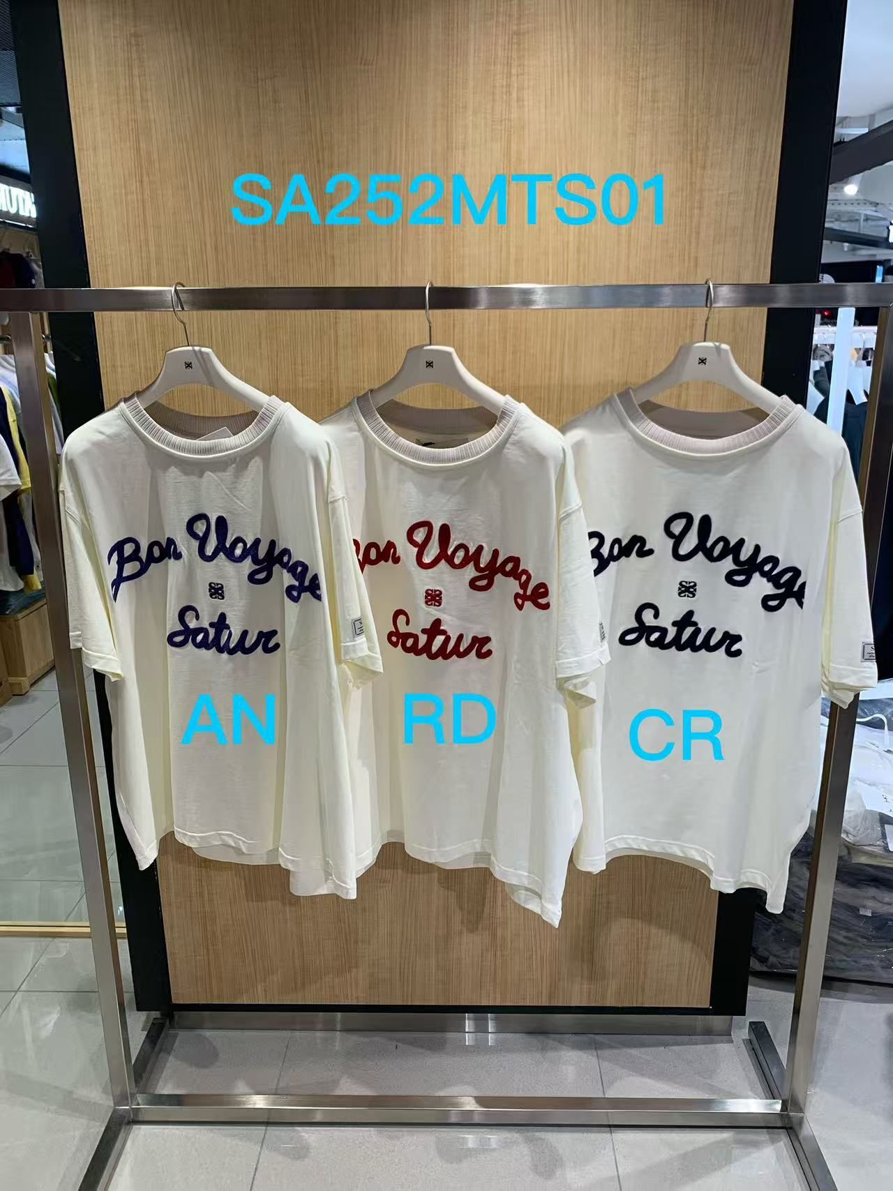 【直播】SATUR LX0402509 男女同款短袖上衣