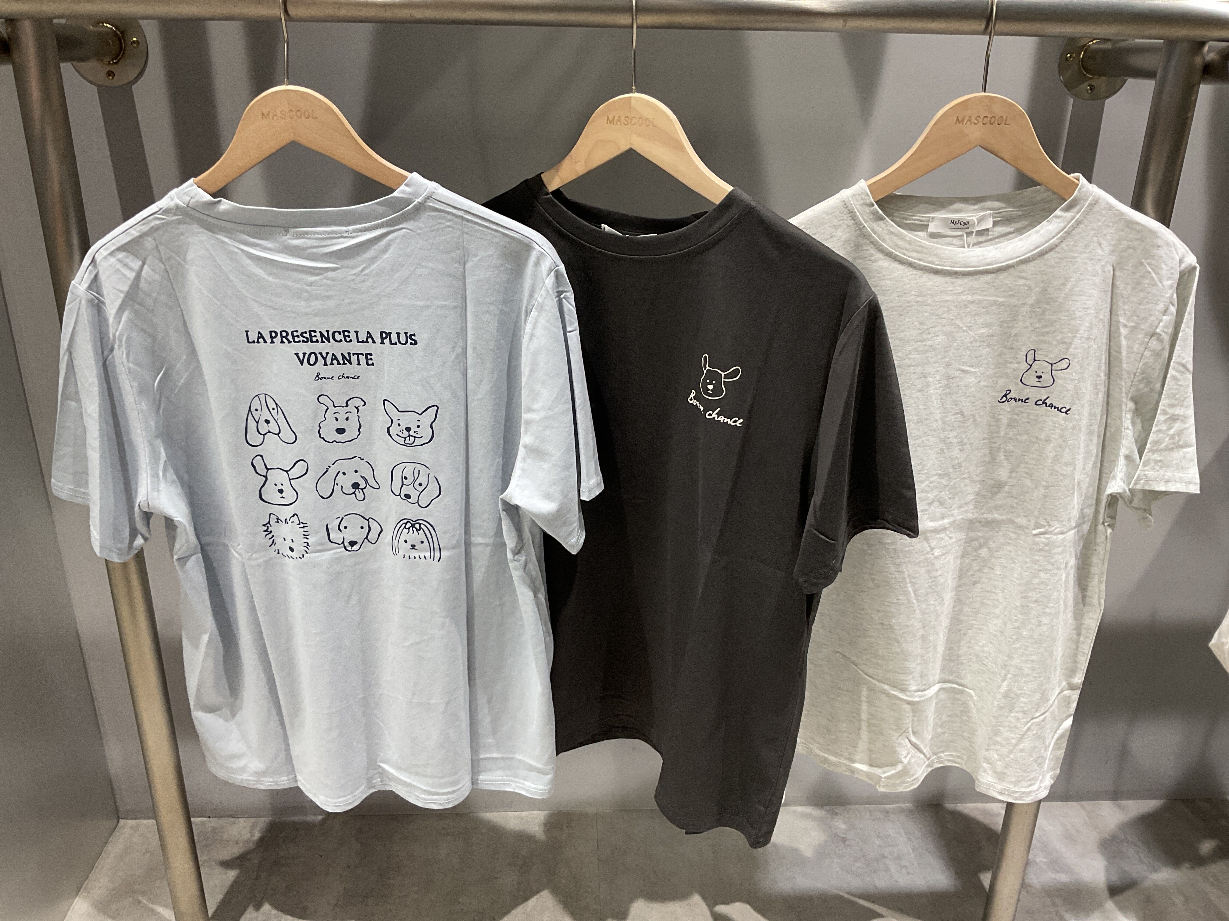 8116 女款Bonne狗狗短袖