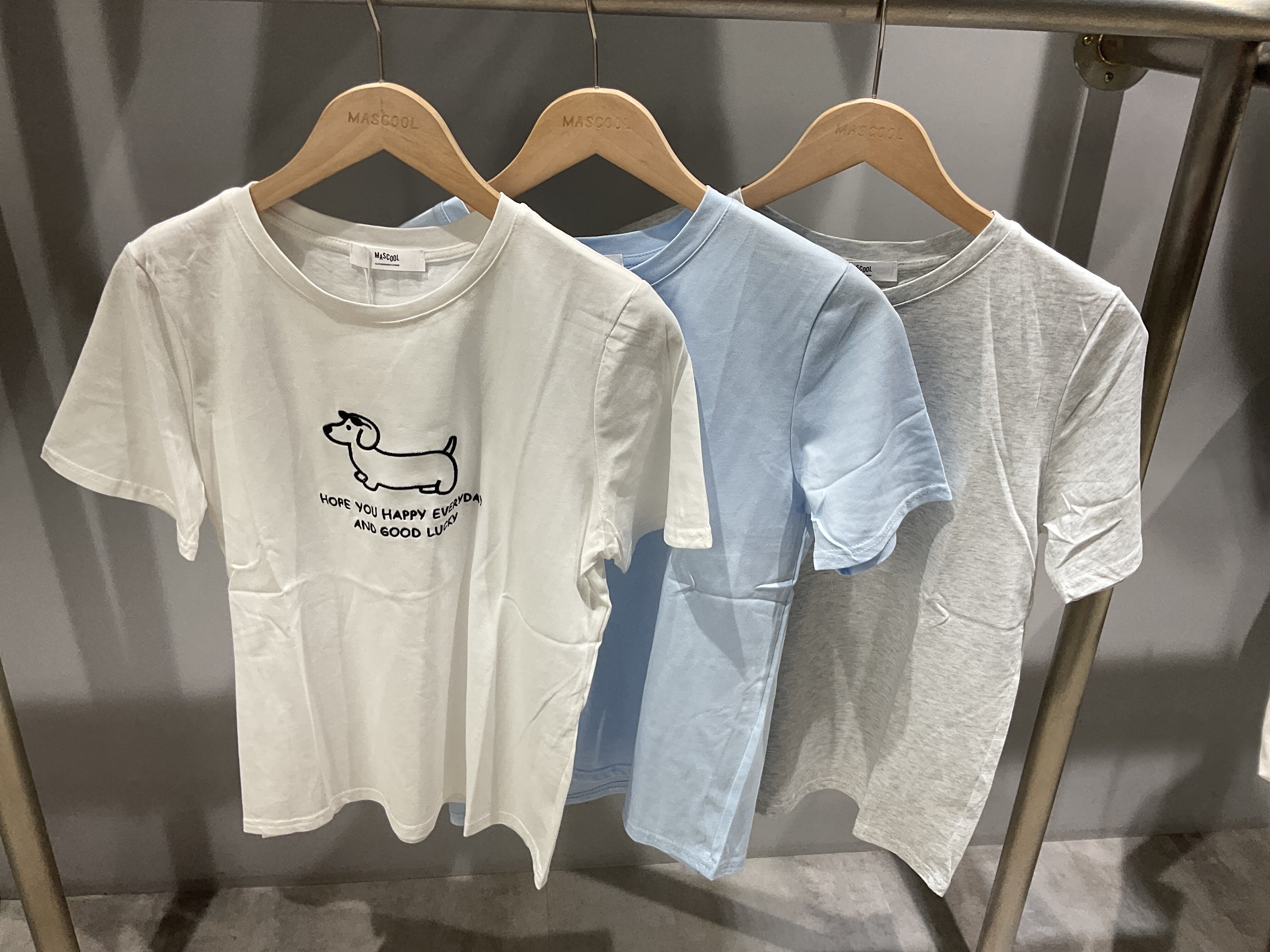 2344 女款墨鏡臘腸狗短袖