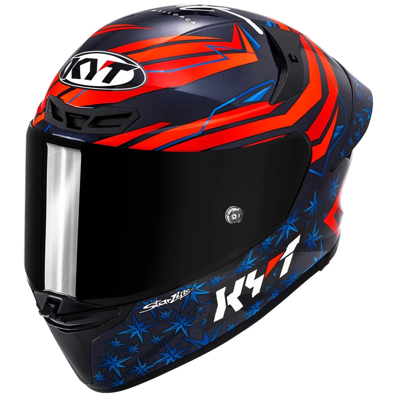 KYT TT REVO 選手彩繪 #37 藍 全罩 安全帽 TTR