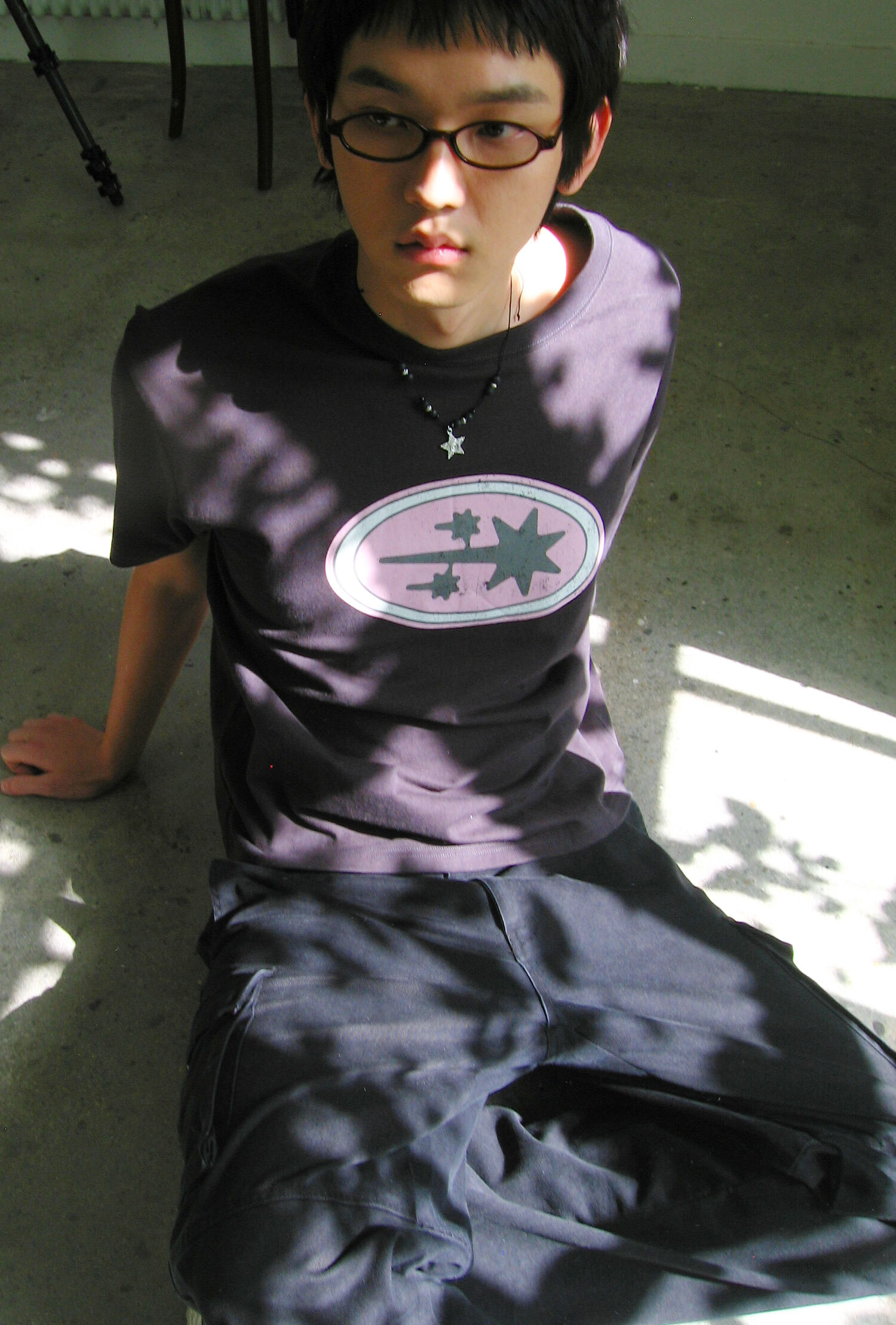 Niceghostclub oval 3star logo tee 橢圓 經典 LOGO 短袖 短T