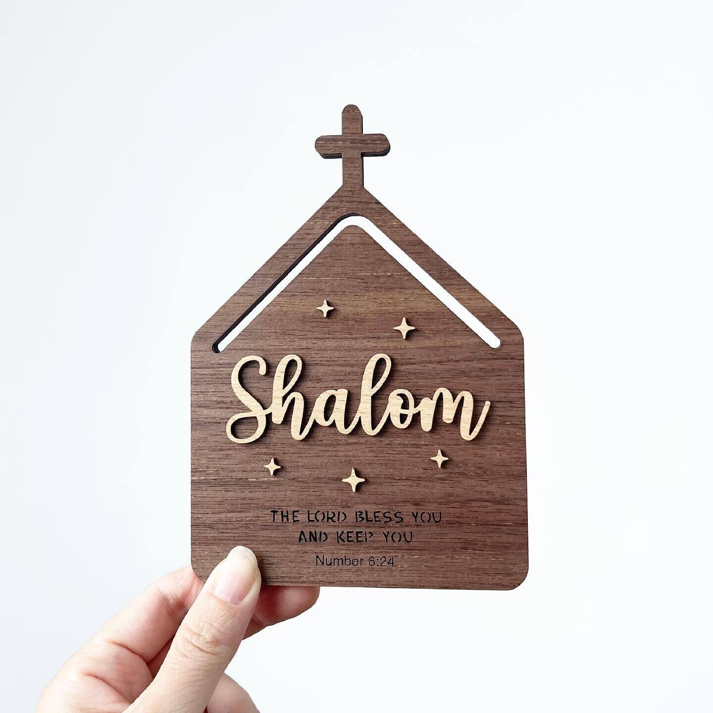 基督教門牌 【Shalom】