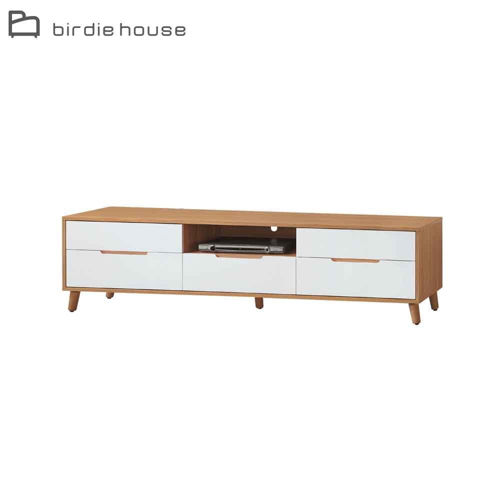 柏蒂家居-凱琪6.1尺多格抽屜電視長櫃/視聽櫃/收納置物矮櫃