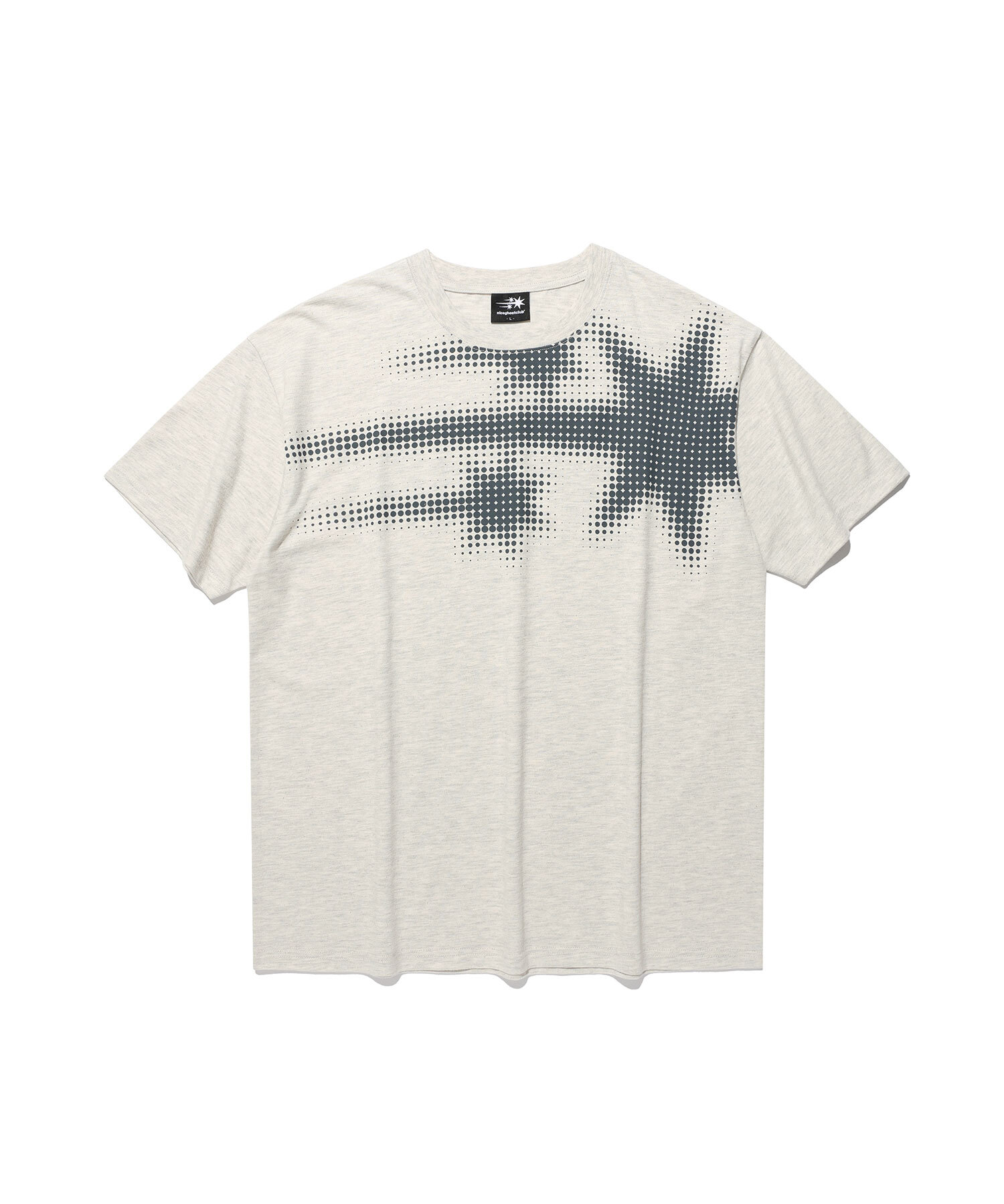 Niceghostclub 3star halftone 點陣 大LOGO 短袖 短T
