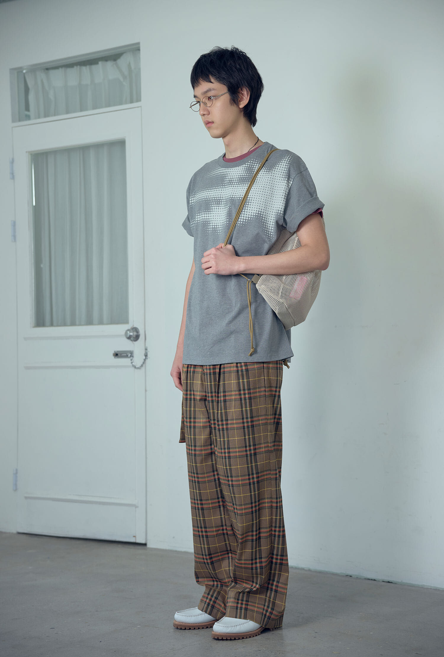 Niceghostclub 3star halftone 點陣 大LOGO 短袖 短T