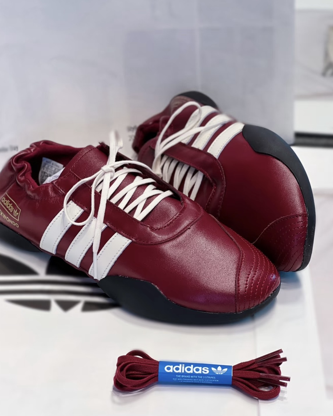 【預購】ADIDAS ORIGINALS TAEKWONDO MEI 酒紅色 KK0277