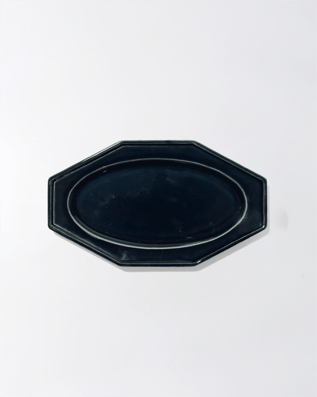 Traiteur 法式 25cm八角長碟 濃藍｜studio m'