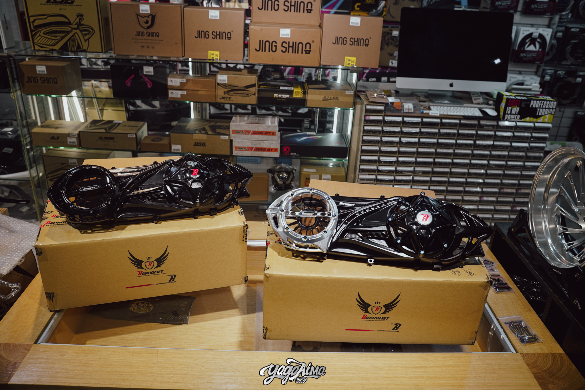 巴風特 渦旋暴君 全CNC造型傳動蓋