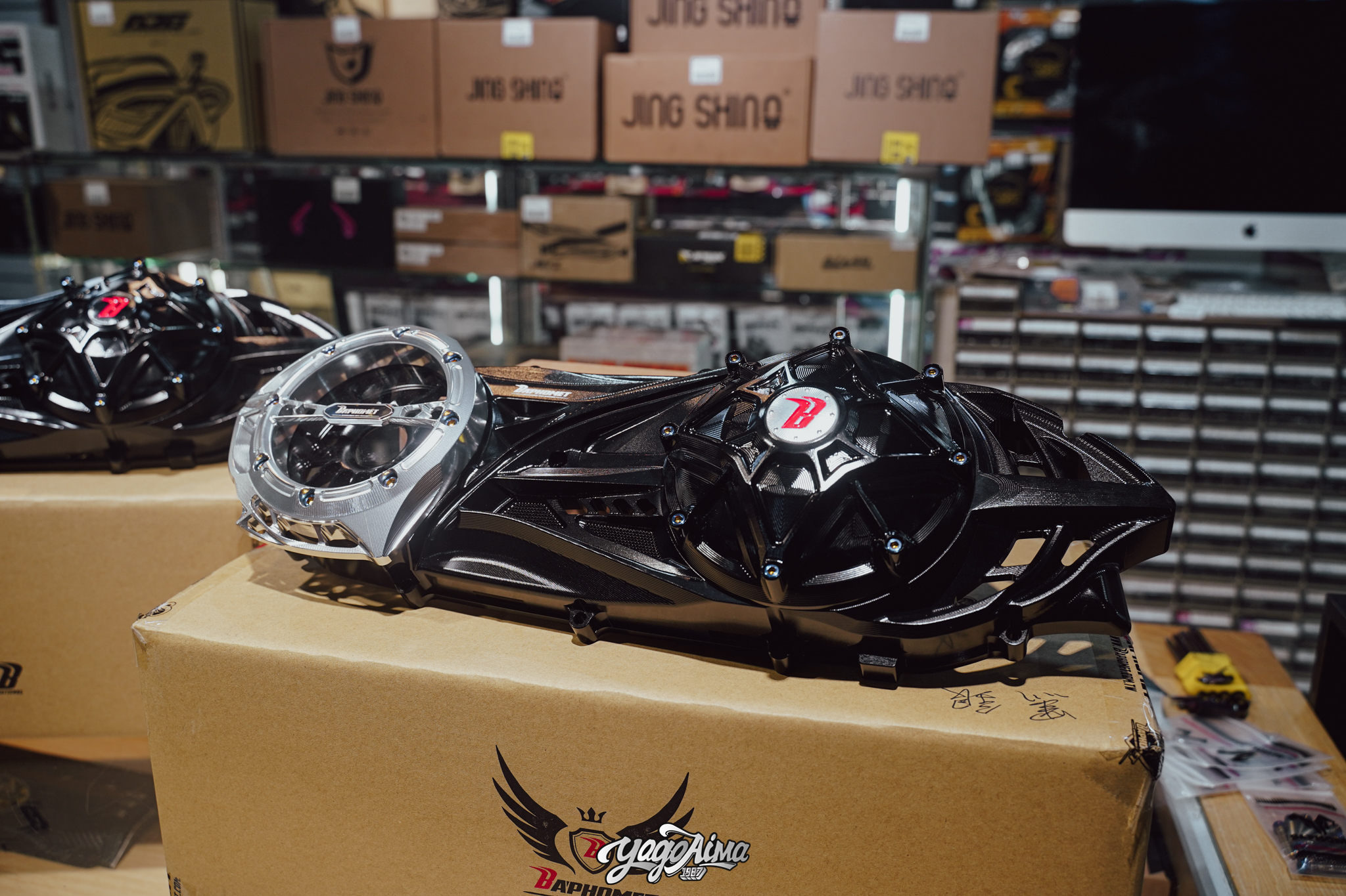 巴風特 渦旋暴君 全CNC造型傳動蓋