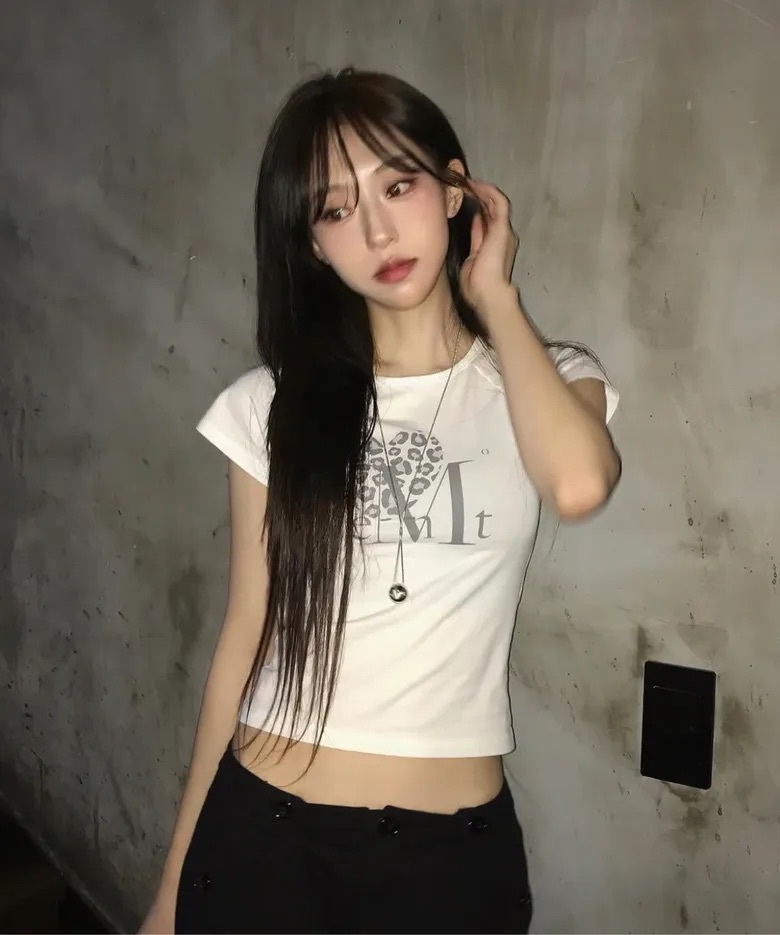 【3 Apr 截單！限時優惠預訂】韓國MUCENT SIERRA LEOPARD HEART TEE（5色）