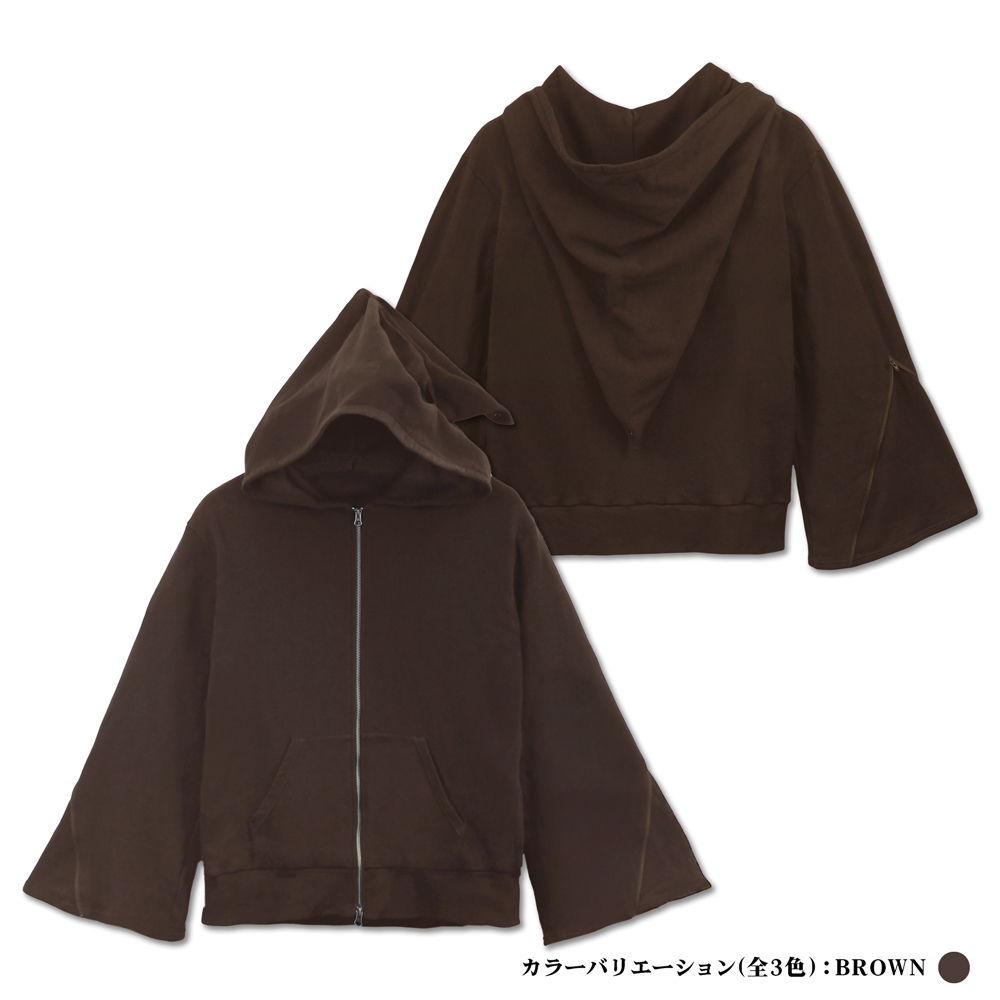 預購26/09 COSPA 巫師 ver.2.0 棕色帽衫M 0419