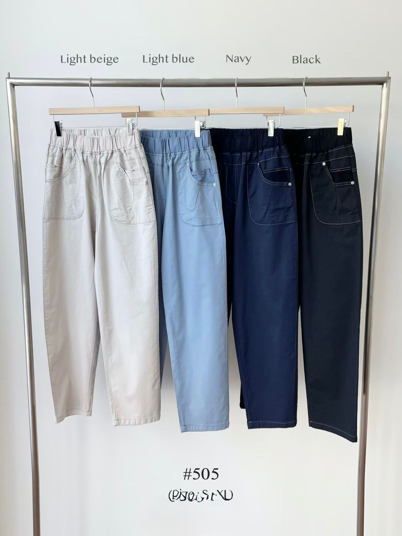 E牌子韓國收腳型布褲~155X