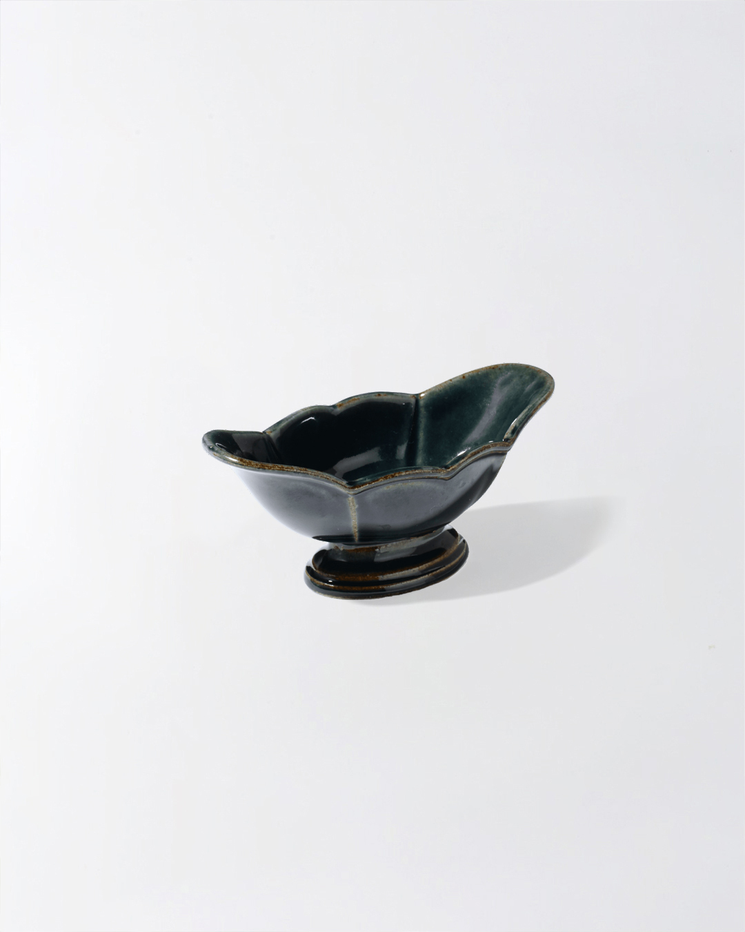 Traiteur 法式 高台醬料小碗 濃藍｜studio m'