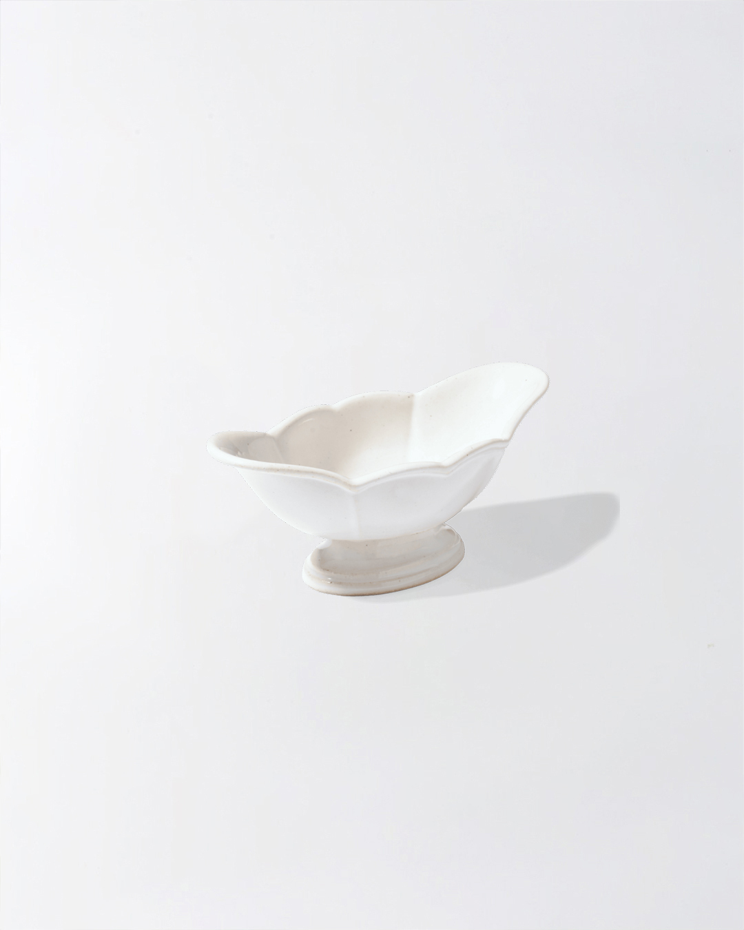 Traiteur 法式 高台醬料小碗 白色｜studio m'