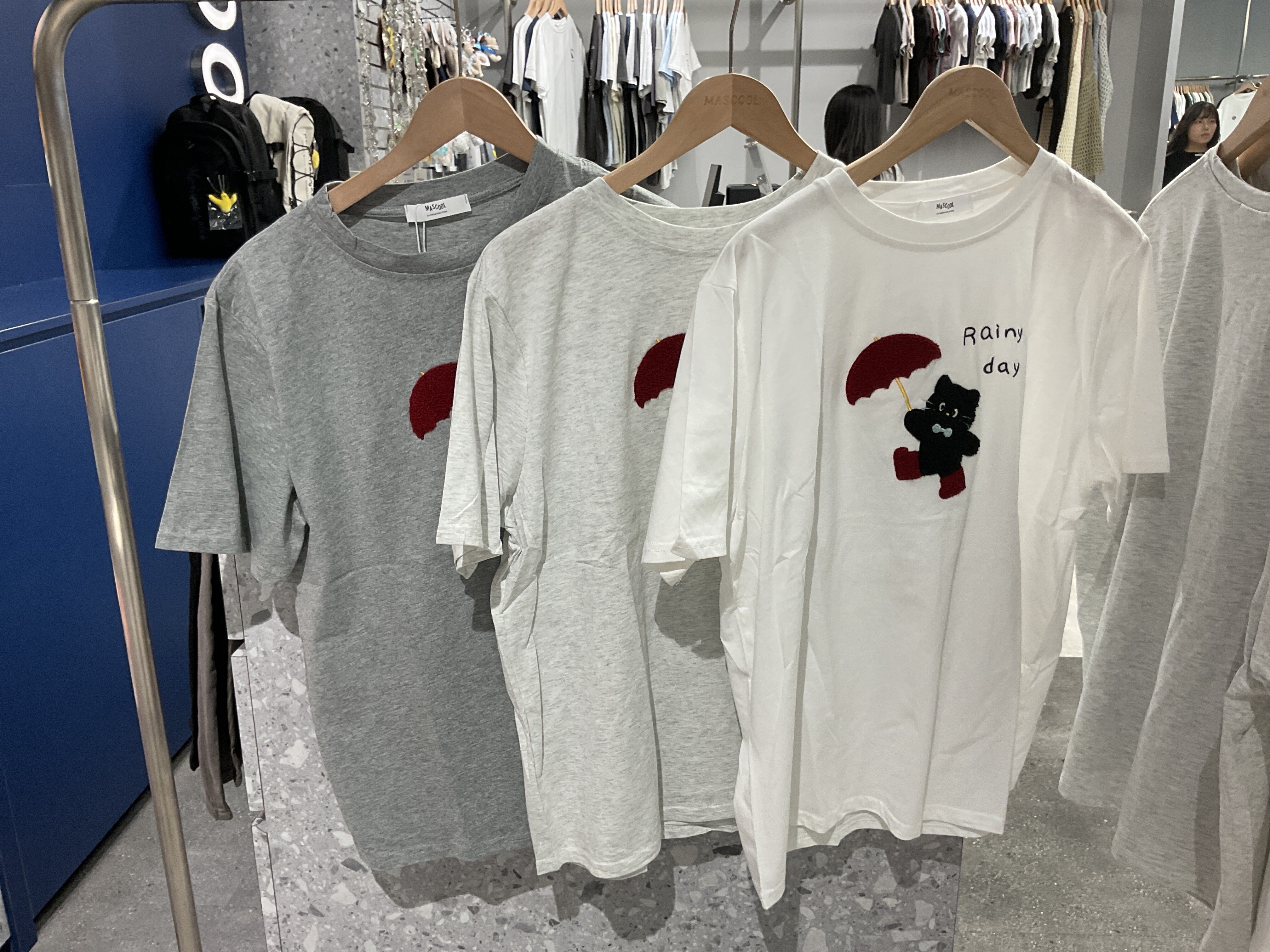 8118 女款Rainy Day貓咪短袖